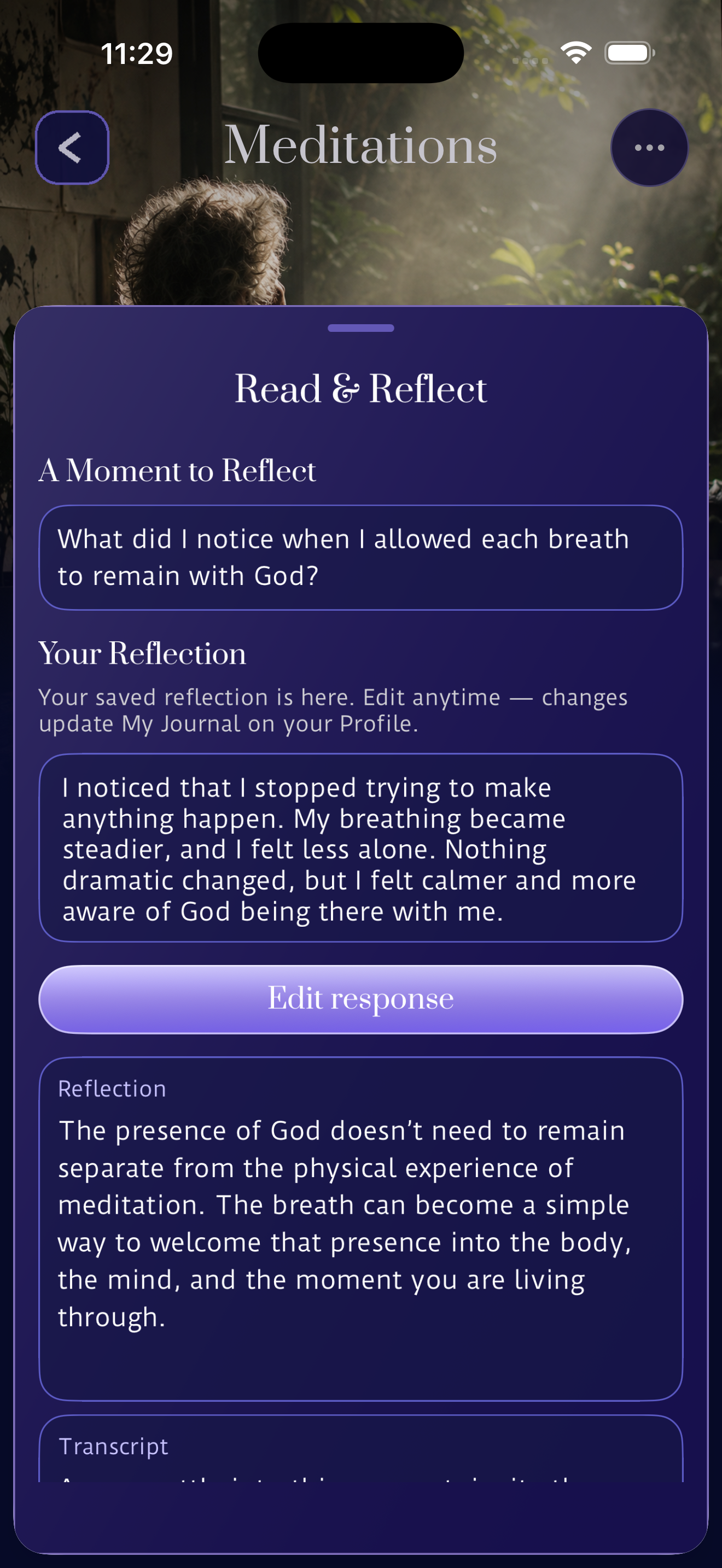 Journal Reflect