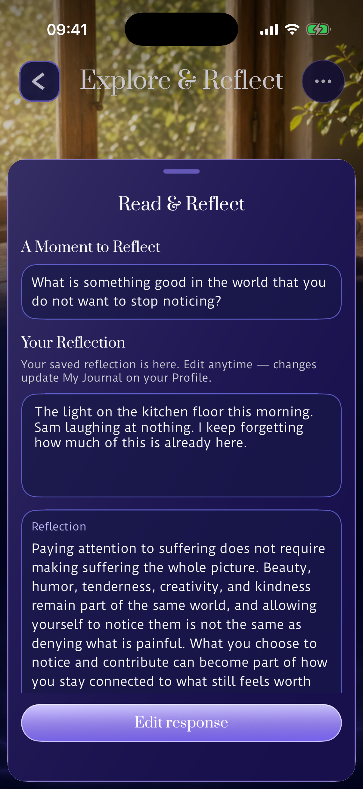 Read & Reflect